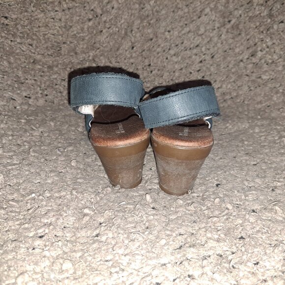 EL NATURALISTA-Espiral-N585-Nubuck Crossed Strap Slingback-Sz 38-Excellent - Picture 6 of 8